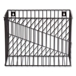 Vena Hanging File Basket, Letter Size, 6.85" Long, Black