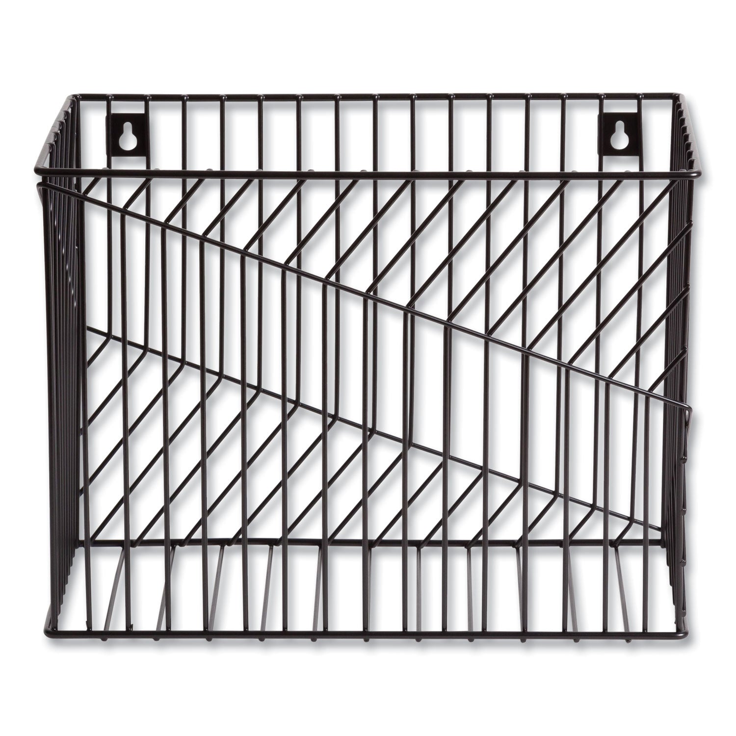 Vena Hanging File Basket, Letter Size, 6.85" Long, Black