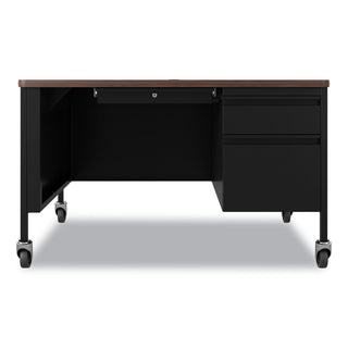 mobile-teachers-pedestal-desks-right-hand-pedestal-box-file-drawers-48-x-30-x-295-walnut-black_hid22656 - 1