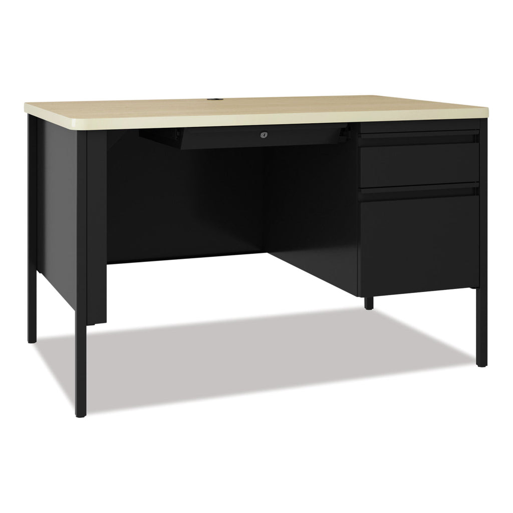 teachers-pedestal-desks-one-right-hand-pedestal-box-file-drawers-48-x-30-x-295-maple-black_hid24344 - 1