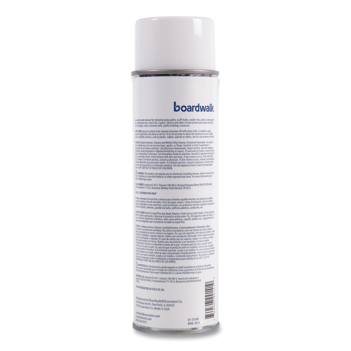 Vandalism Mark Remover, 16 oz Aerosol Spray, 12/Carton