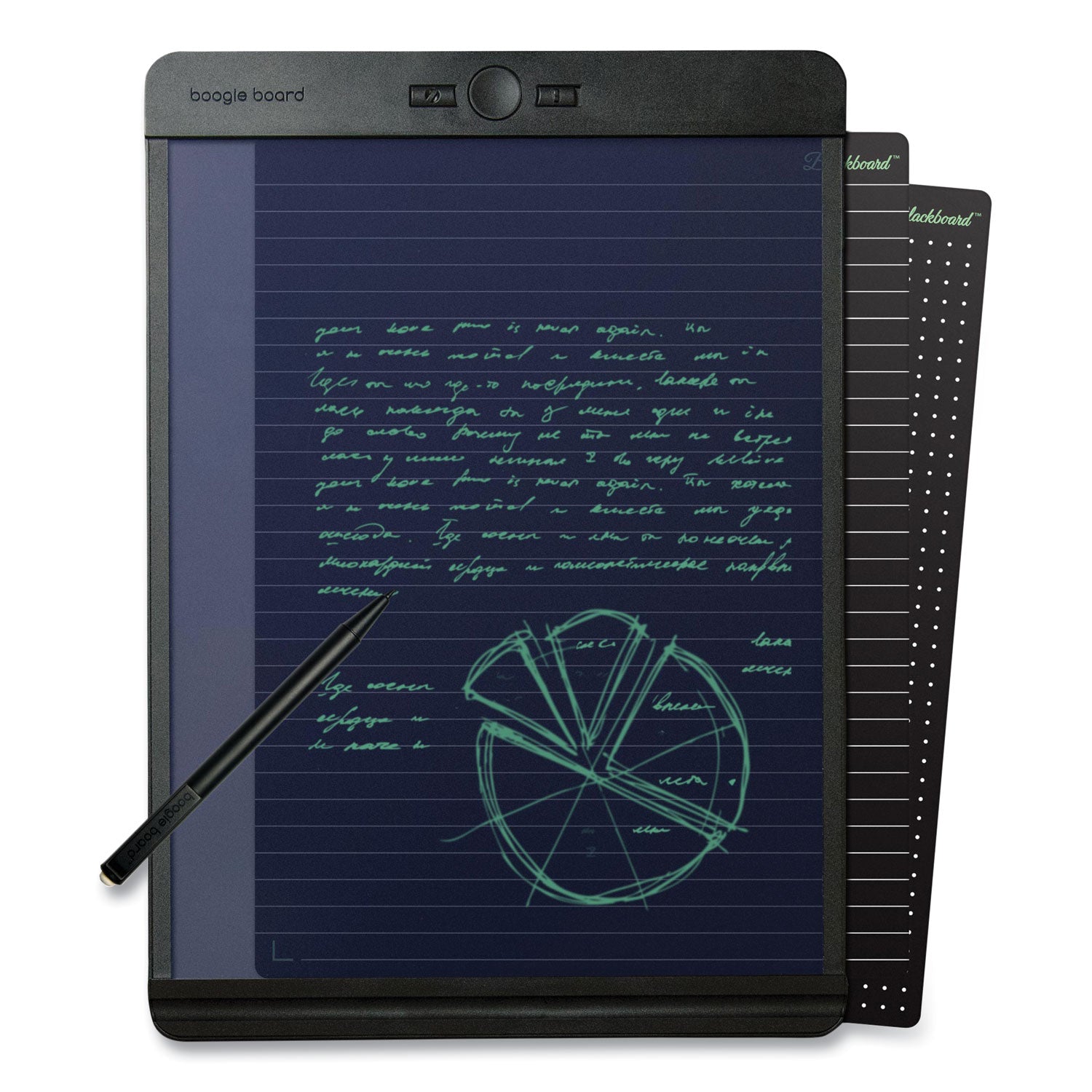 blackboard-original-reusable-writing-tablet-85-x-11-lcd-screen-105-x-1-x-138-black_imv01100012 - 1