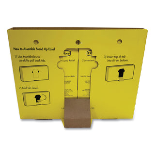 Single-Dose Medicine Dispenser, 105-Pieces, Plastic Case, Yellow