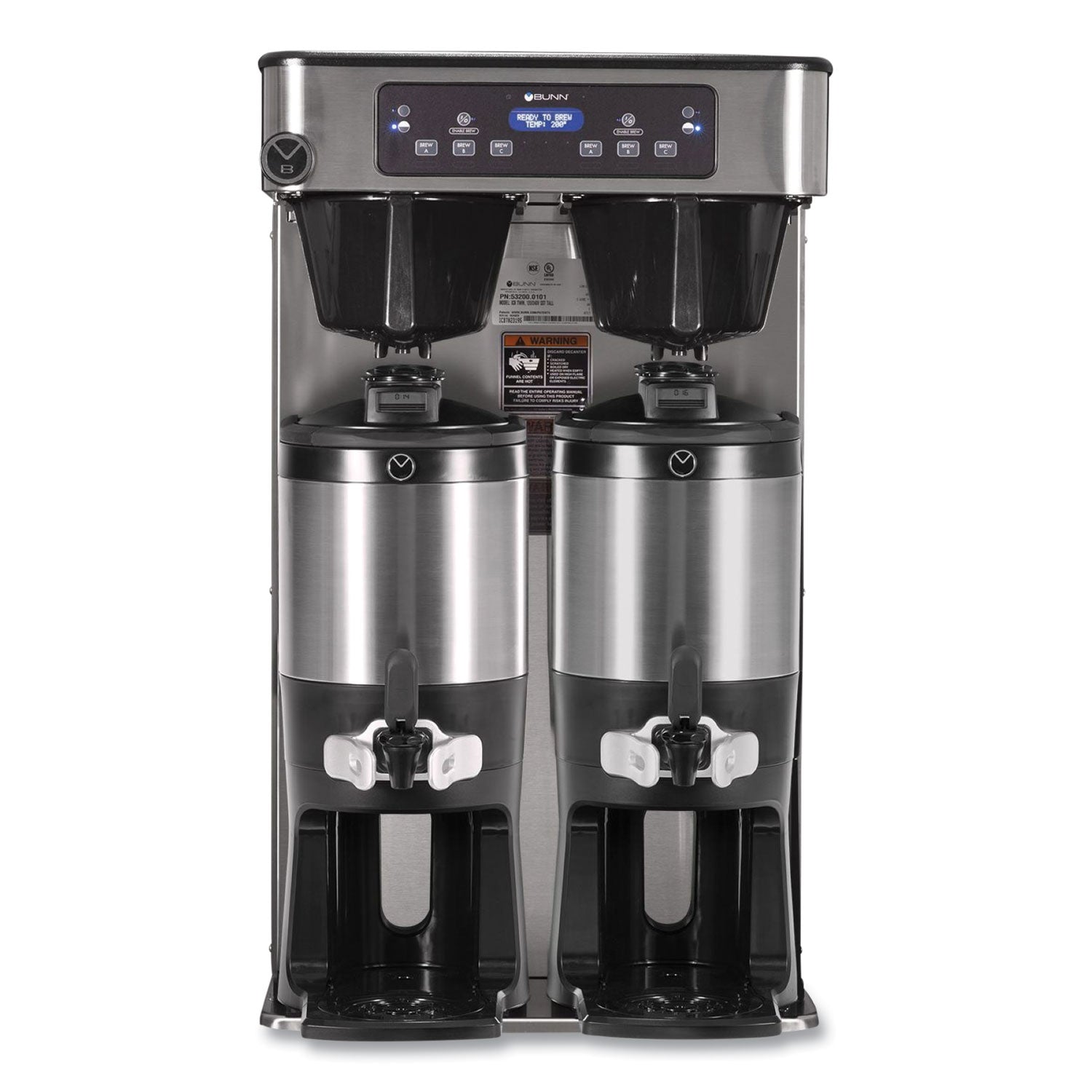icb-infusion-series-twin-tall-coffee-brewer-51-cups-silver-black-ships-in-7-10-business-days_bun532000101 - 2