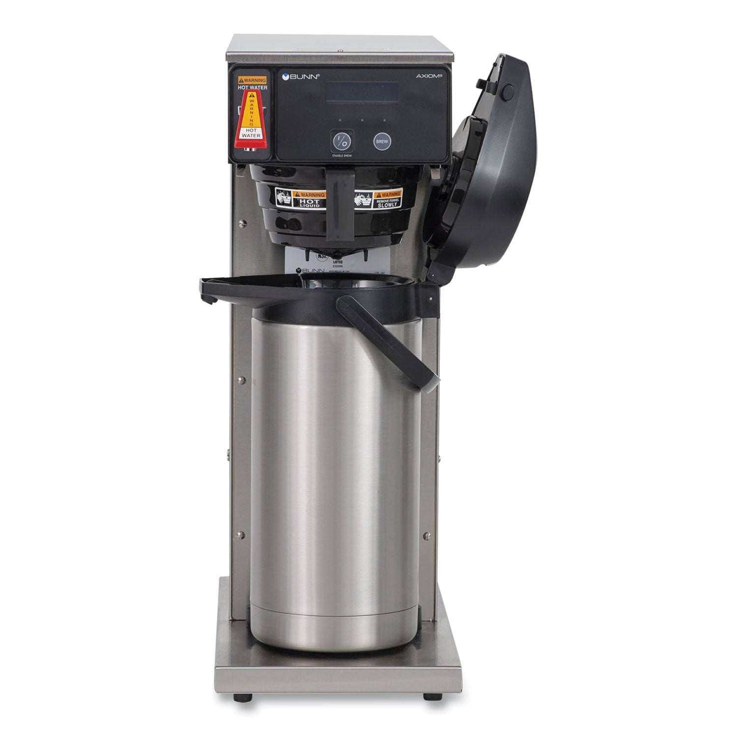 axiom-dv-aps-airpot-system-12-cups-silver-black-ships-in-7-10-business-days_bun387000010 - 2