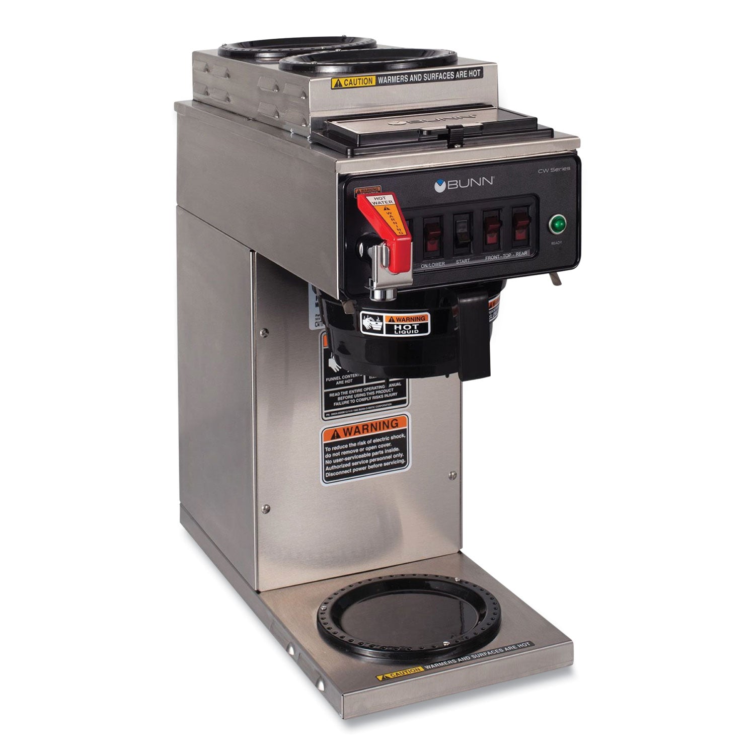 CWTF15-3 12 Cup Automatic Coffee Brewer, Gray/Stainless Steel, Ships in 7-10 Business Days
