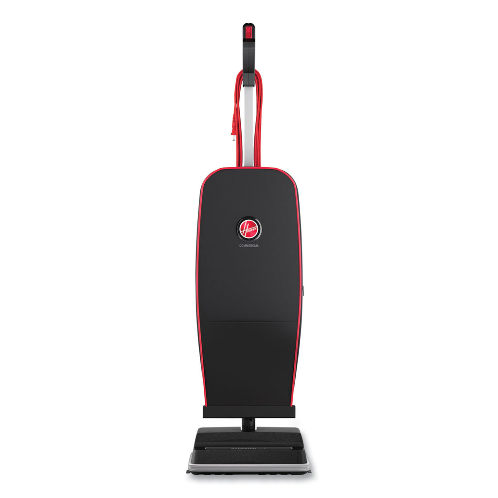Task Vac Soft Bag Lightweight Upright, 12 Cleaning Path, Black