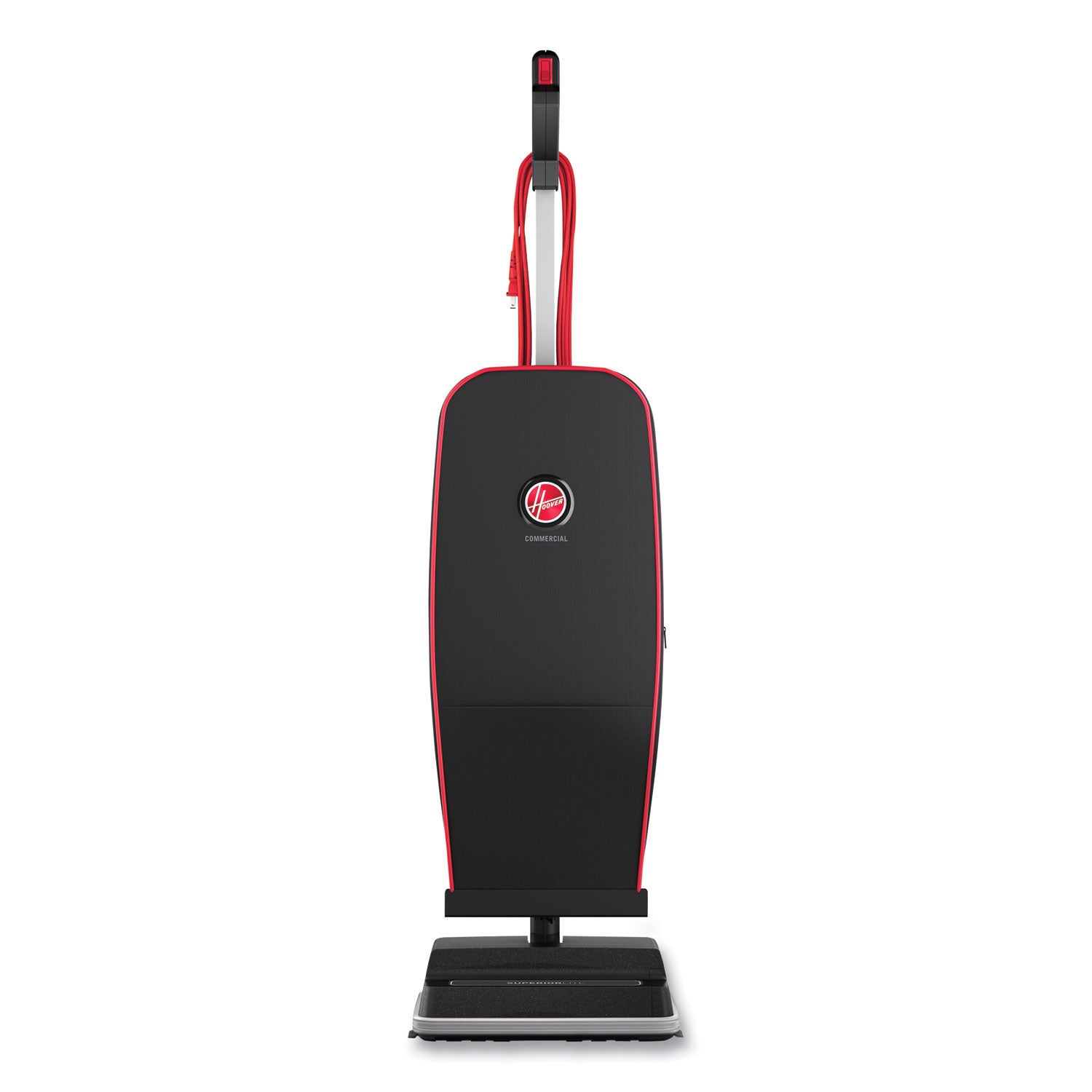 Task Vac Soft Bag Lightweight Upright, 12 Cleaning Path, Black