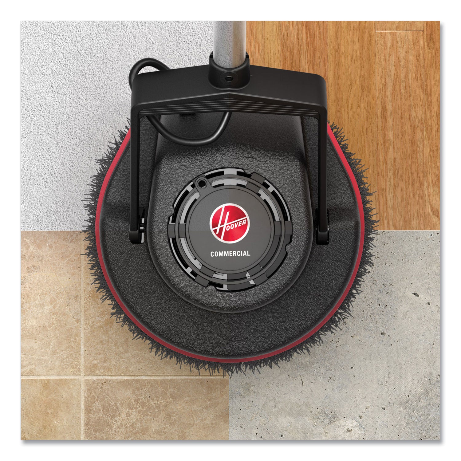 Ground Command Heavy Duty 21" Floor Machine, 0.5 hp, 175 rpm, 13" Pad