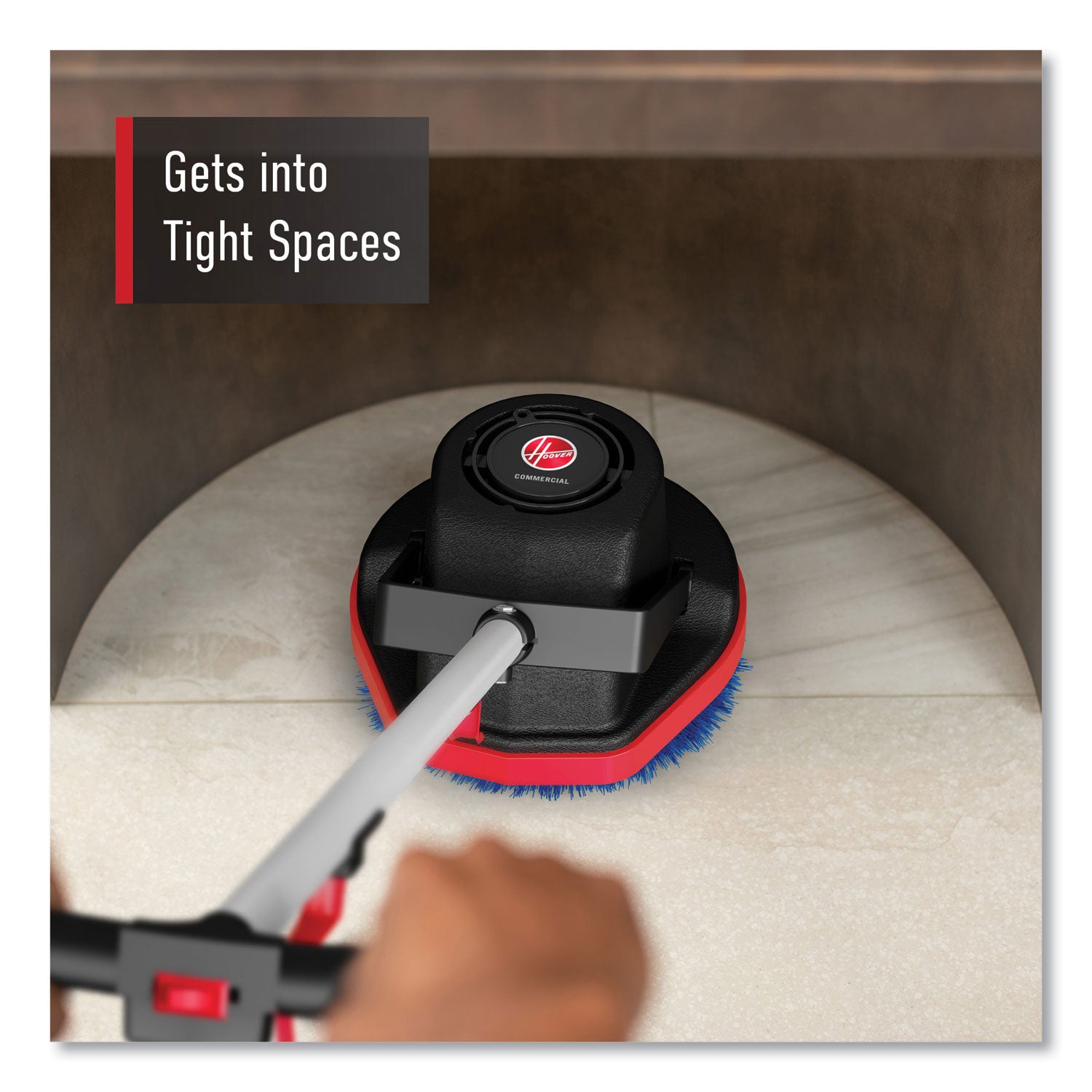 Ground Command Heavy Duty 21" Floor Machine, 0.5 hp, 175 rpm, 13" Pad