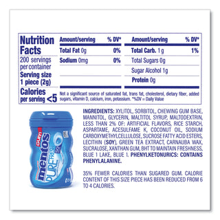 Pure Fresh Gum Variety Pack, Fresh Mint/Spearmint, 50 Pieces/Bottle, 8 Bottles/Carton, Ships in 1-3 Business Days