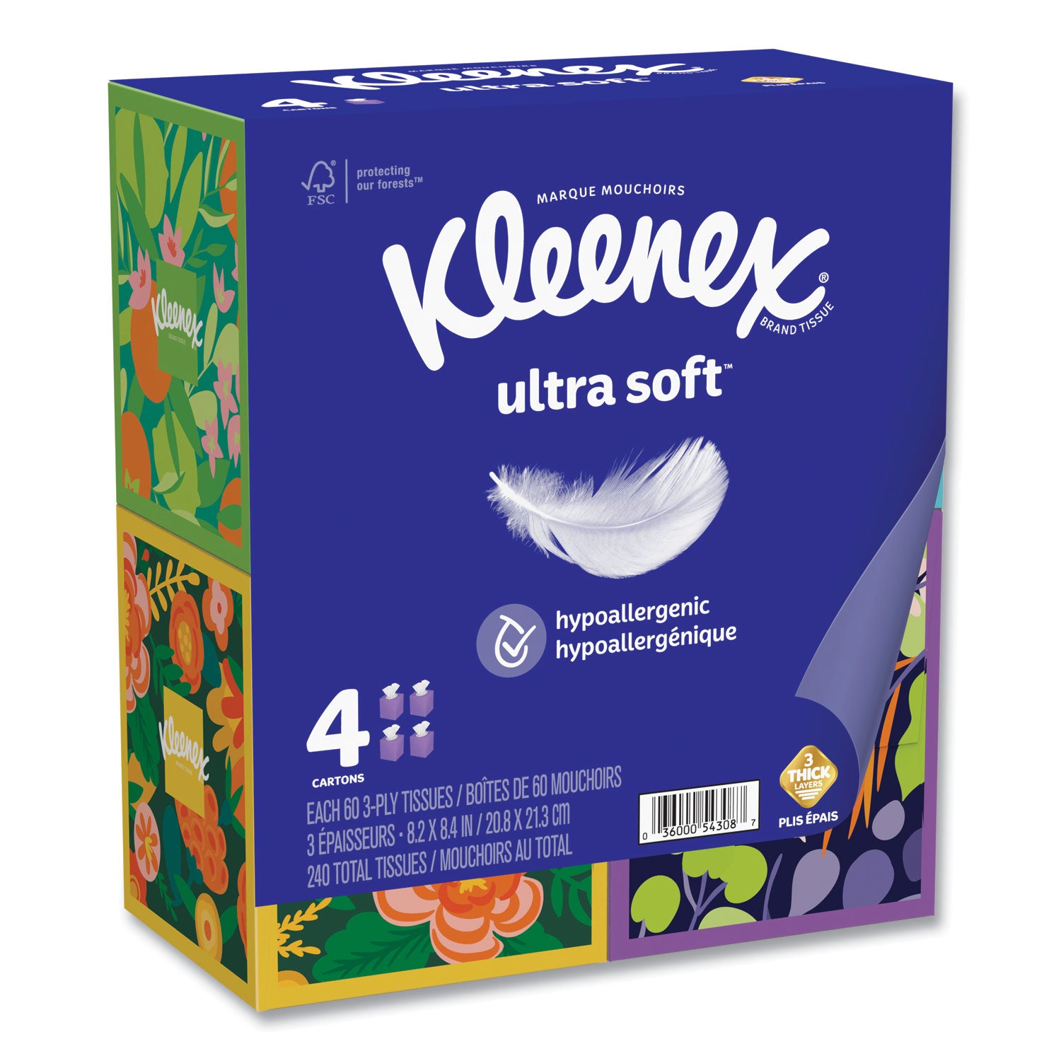 ultra-soft-facial-tissue-3-ply-white-60-sheets-box-4-boxes-pack-3-packs-carton_kcc54308 - 2