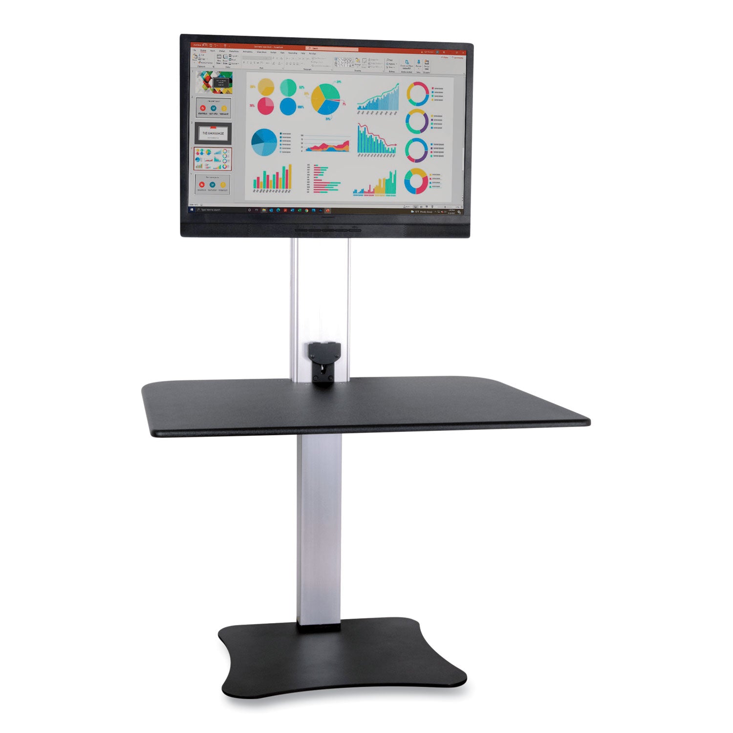 high-rise-electric-standing-desk-workstation-single-monitor-28-x-23-x-2025-black-aluminum-ships-in-1-3-business-days_vctdc400 - 1