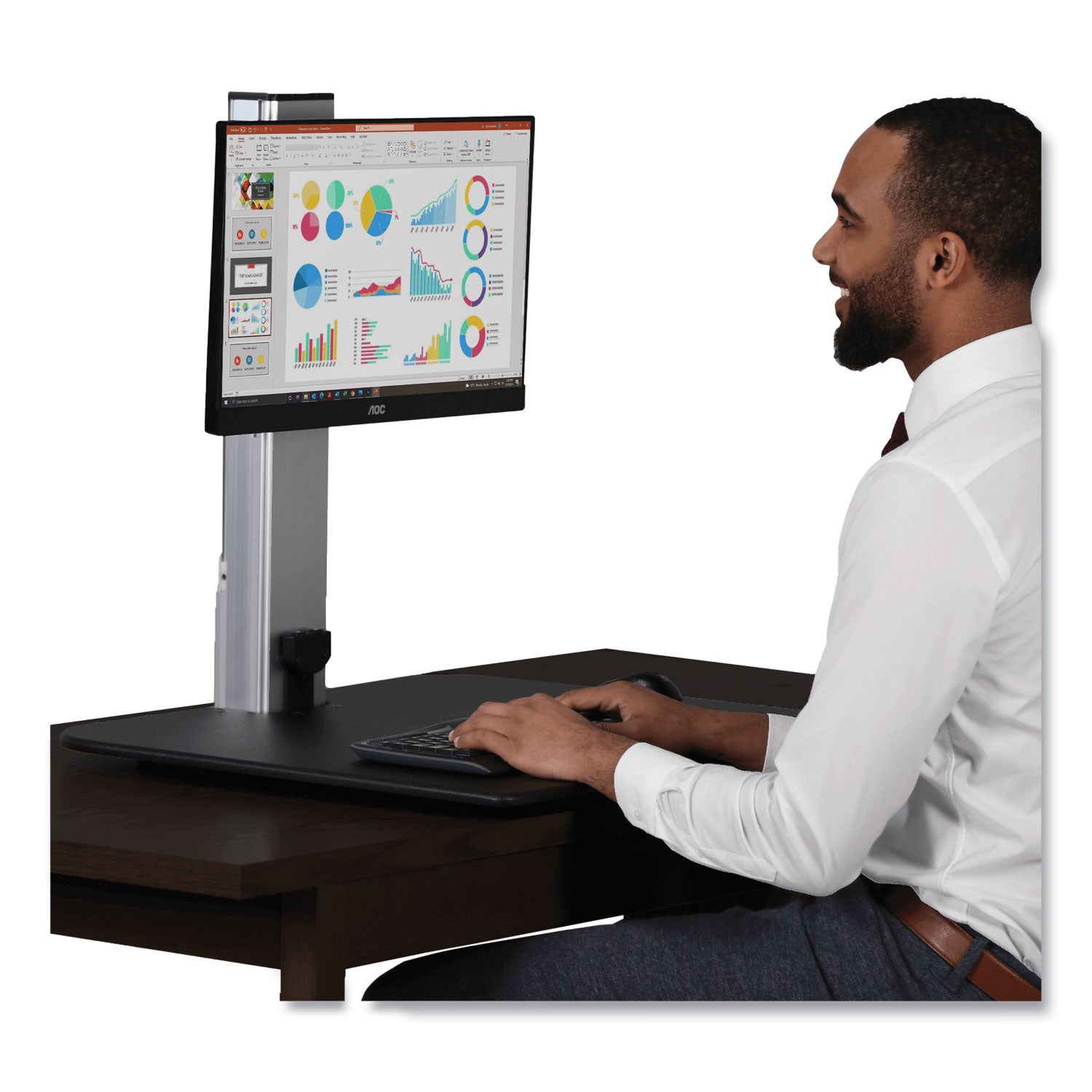 high-rise-electric-standing-desk-workstation-single-monitor-28-x-23-x-2025-black-aluminum-ships-in-1-3-business-days_vctdc400 - 7