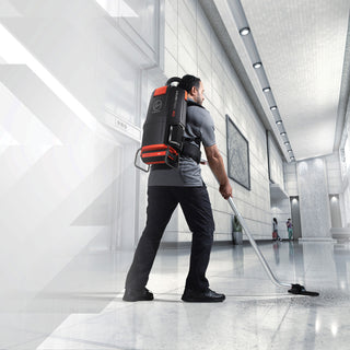 HVRPWR 40V Cordless Backpack Vacuum, 6 qt, Black
