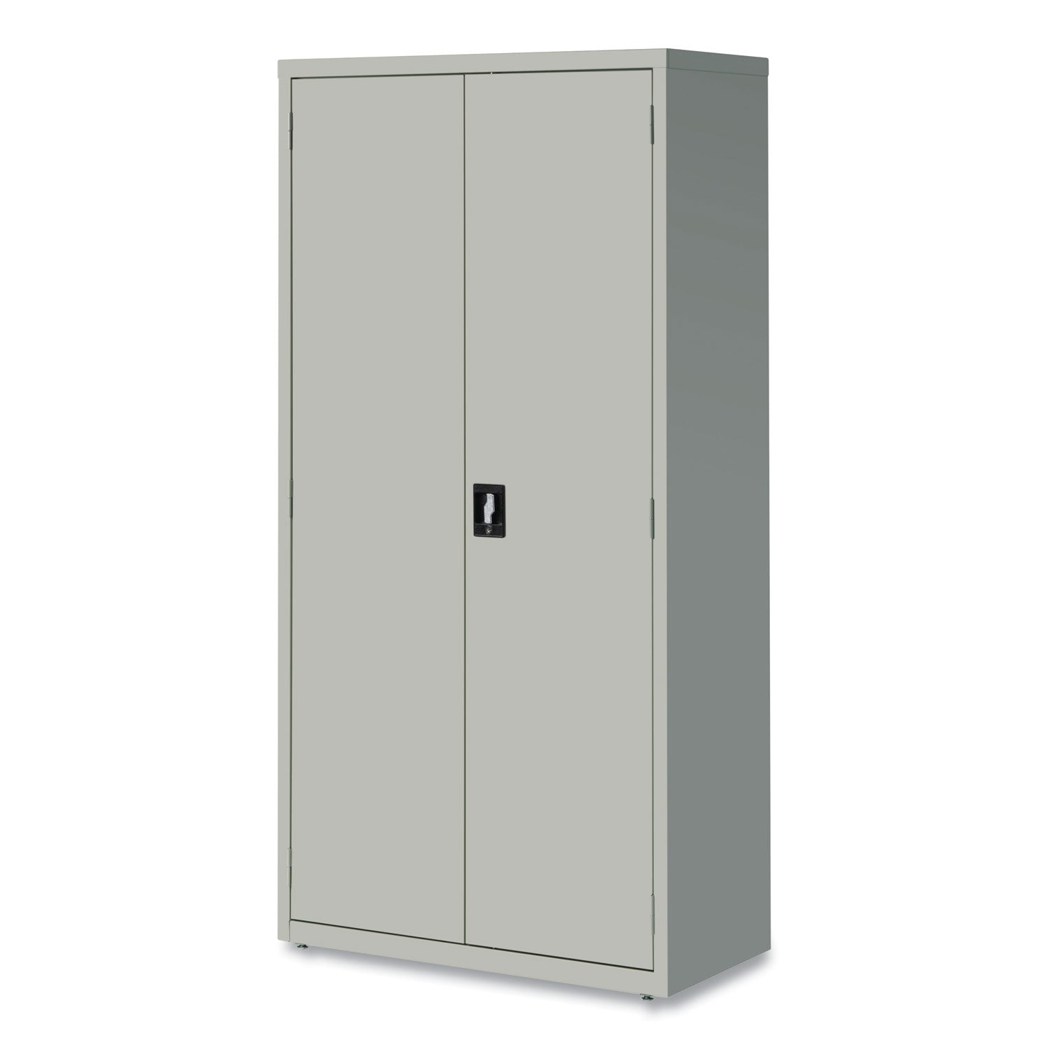 Fully Assembled Storage Cabinets, 5 Shelves, 36" x 18" x 72", Light Gray