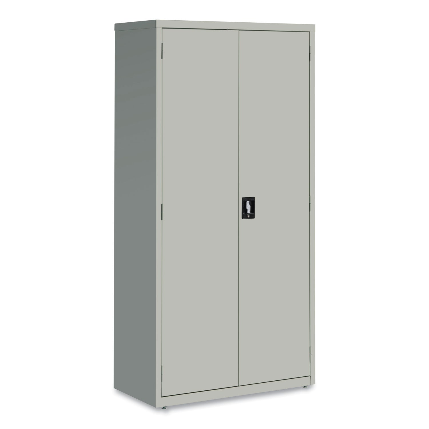 Fully Assembled Storage Cabinets, 5 Shelves, 36" x 18" x 72", Light Gray