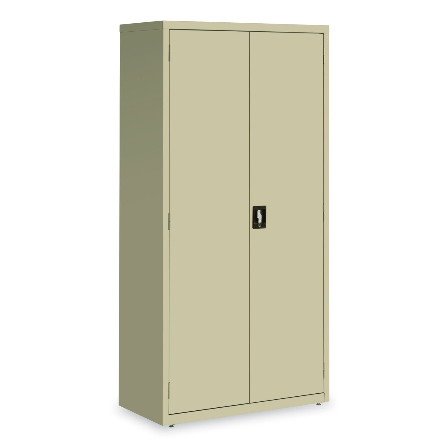 Fully Assembled Storage Cabinets, 5 Shelves, 36" x 18" x 72", Putty