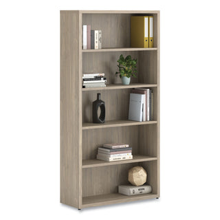 10500-series-laminate-bookcase-five-shelves-36-x-13-x-71-kingswood-walnut_hon105535lki1 - 3