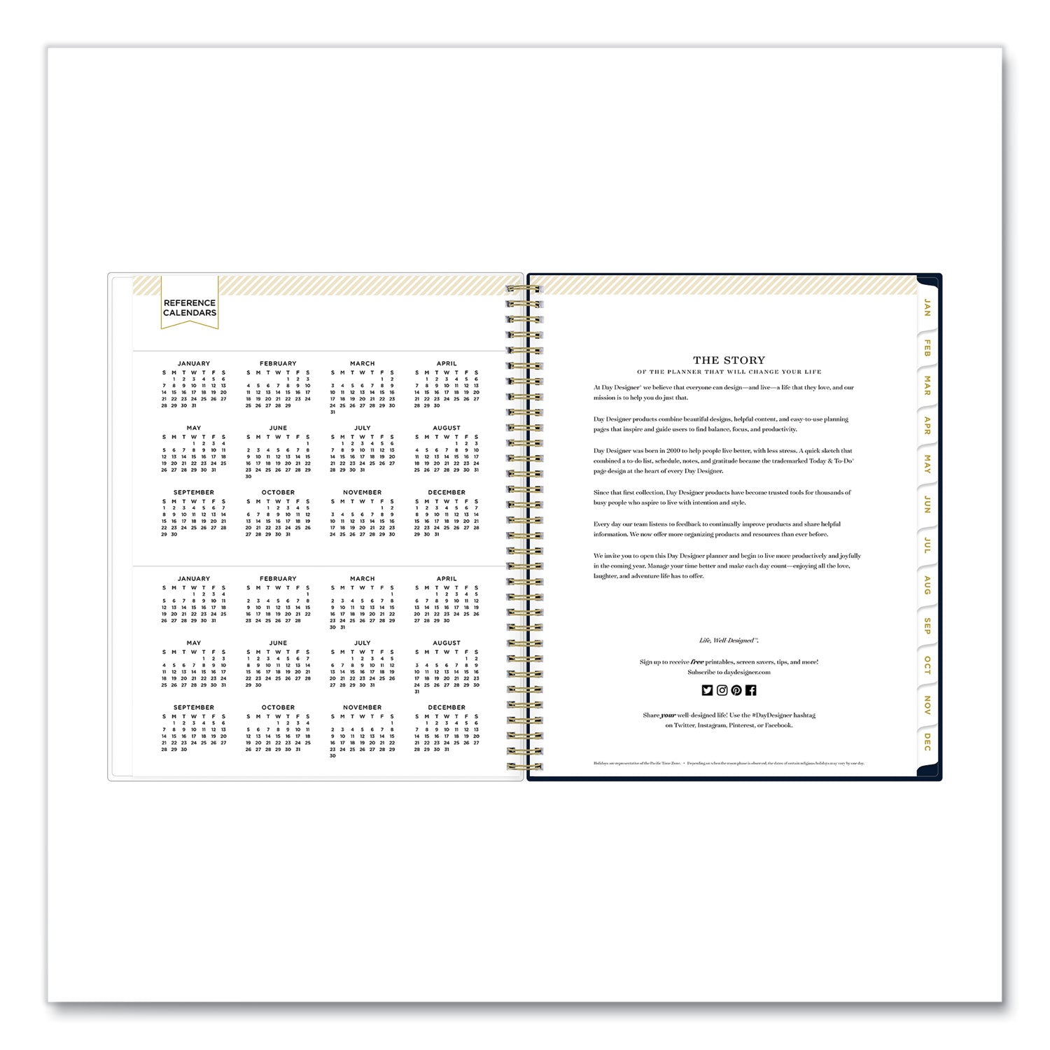 day-designer-peyton-create-your-own-cover-weekly-monthly-planner-floral-artwork-11-x-85-navy-12-month-jan-dec-2024_bls103617 - 5