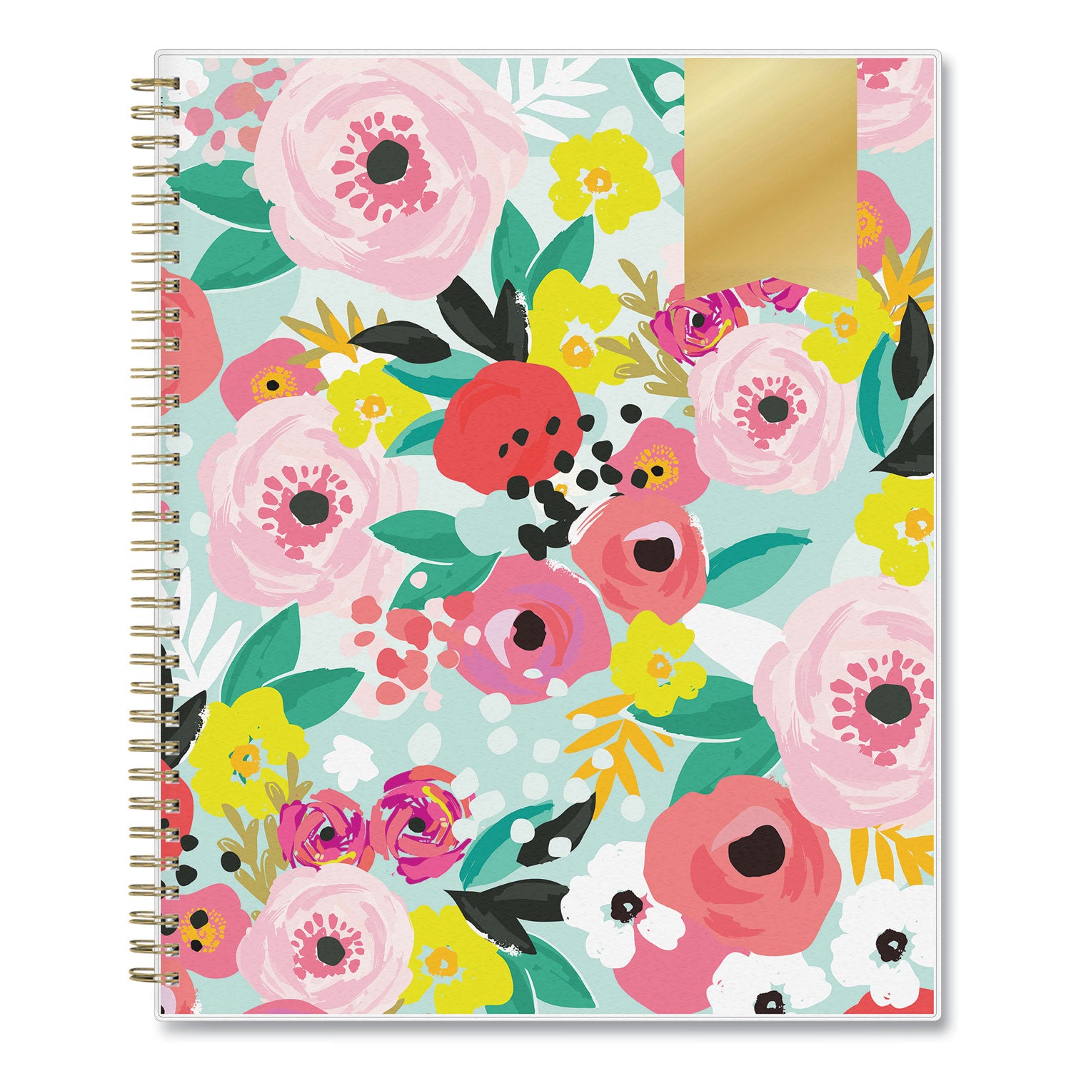 day-designer-secret-garden-mint-frosted-weekly-monthly-planner-11-x-85-multicolor-cover-12-month-jan-to-dec-2024_bls140101 - 2
