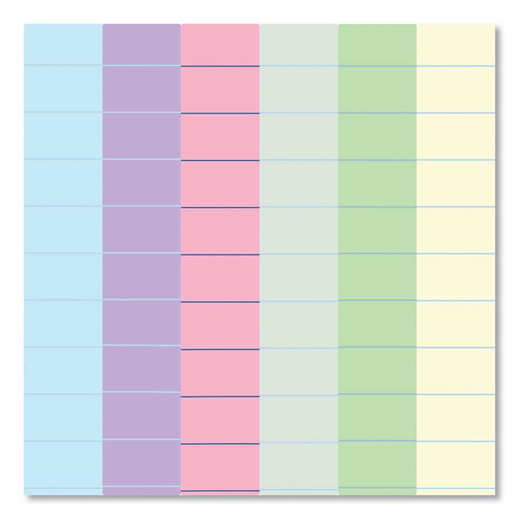 Enviroshades Legal Notepads, 50 Assorted 5 x 8 Sheets, 72 Notepads/Carton, Ships in 4-6 Business Days