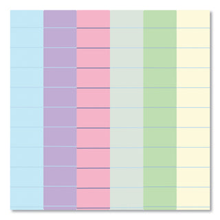 Enviroshades Legal Notepads, 50 Assorted 5 x 8 Sheets, 72 Notepads/Carton, Ships in 4-6 Business Days