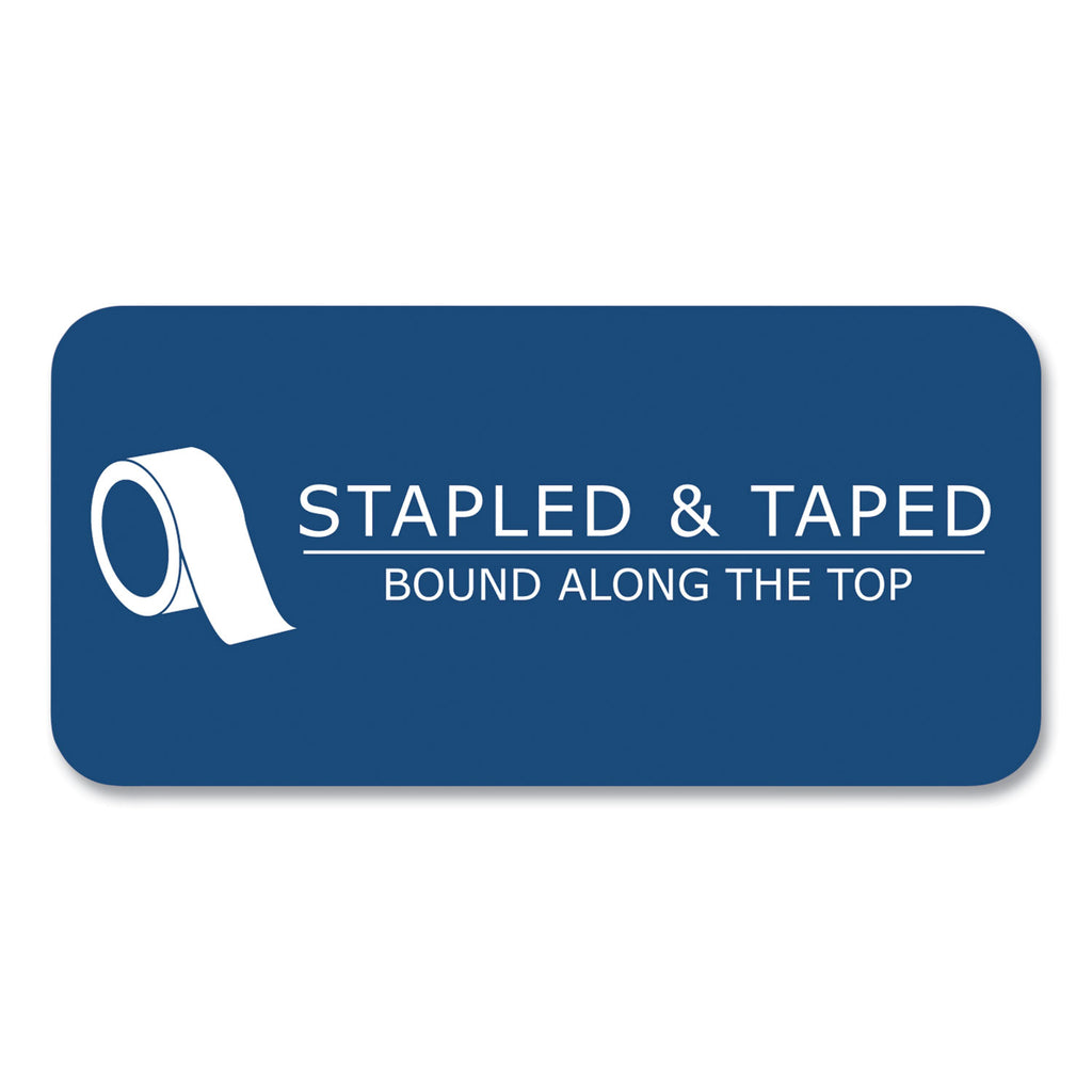 Enviroshades Legal Notepads, 50 Blue 8.5 x 11.75 Sheets, 72 Notepads/Carton, Ships in 4-6 Business Days