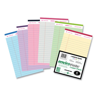 enviroshades-legal-notepads-50-assorted-5-x-8-sheets-72-notepads-carton-ships-in-4-6-business-days_roa74220cs - 2