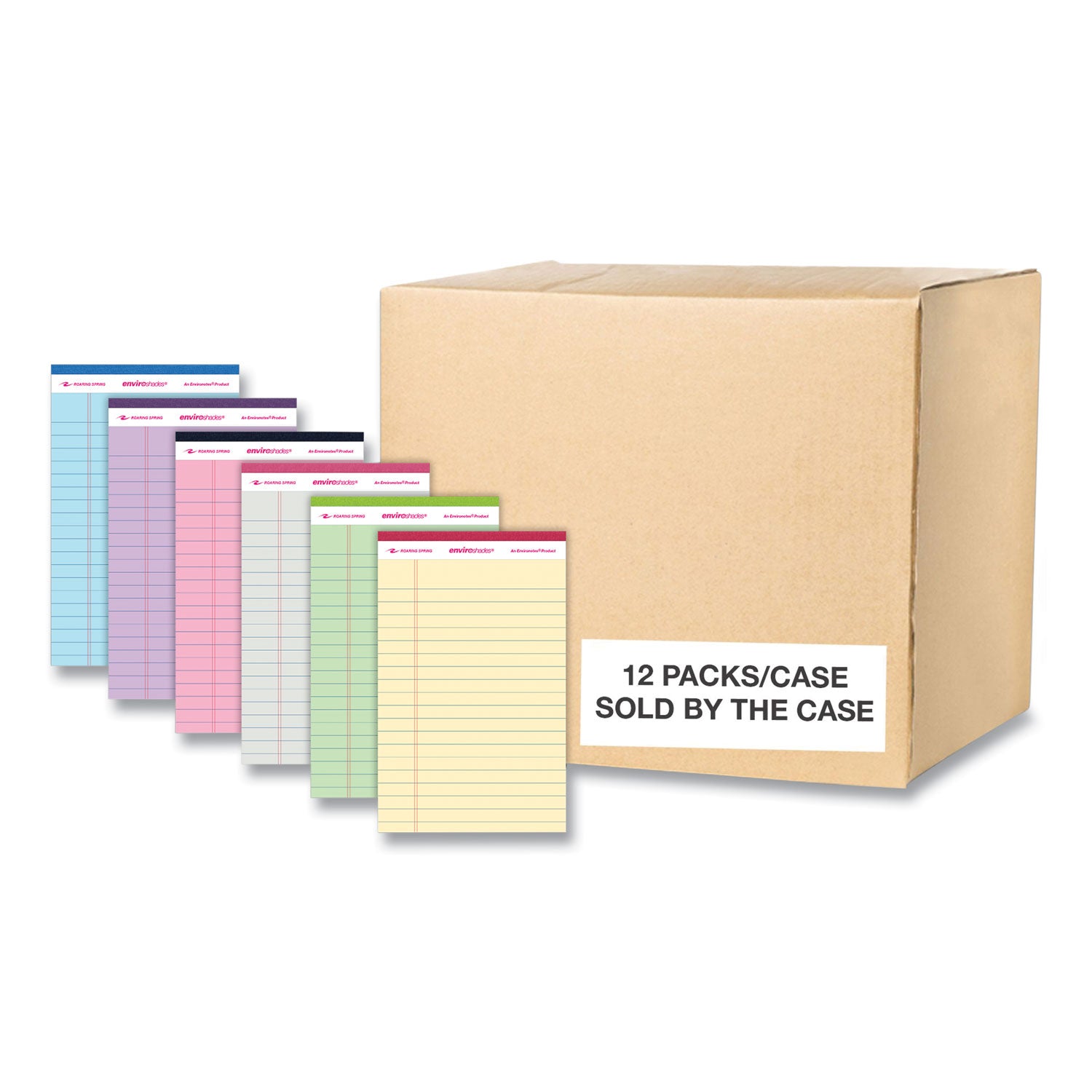enviroshades-legal-notepads-50-assorted-5-x-8-sheets-72-notepads-carton-ships-in-4-6-business-days_roa74220cs - 1