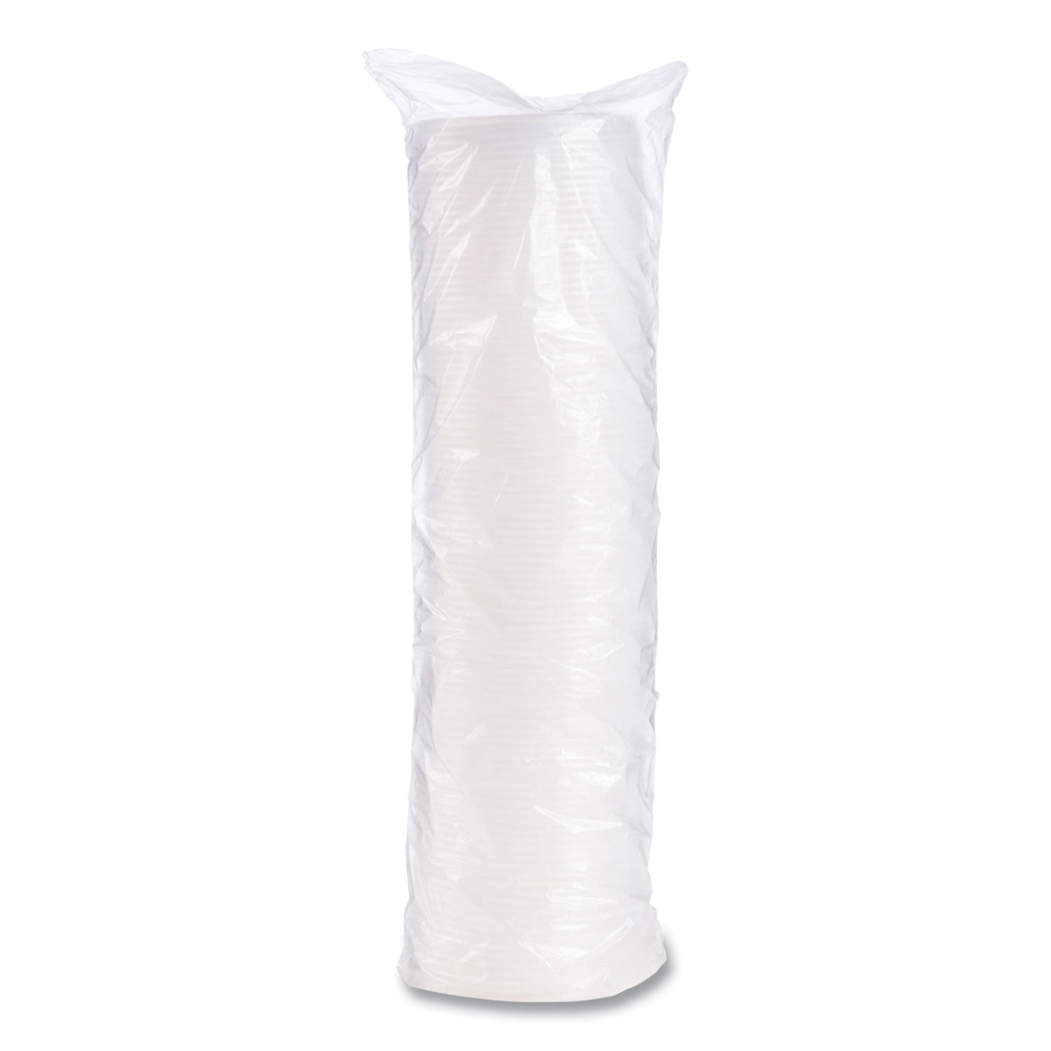 Plastic Cold Cup Lids, Fits 8 oz to 9 oz Cups, Translucent, 100 Pack, 10 Packs/Carton