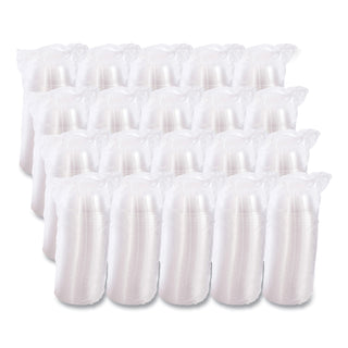 D-T Sundae/Cold Cup Lids, Fits 5 oz to 32 oz Cups, Clear, 50 Pack 20 Packs/Carton