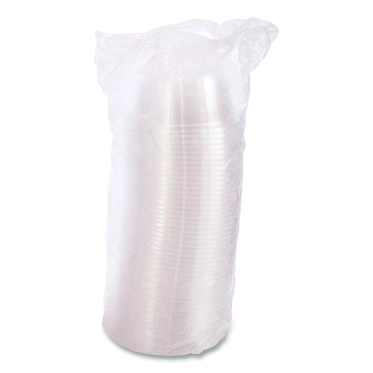 D-T Sundae/Cold Cup Lids, Fits 5 oz to 32 oz Cups, Clear, 50 Pack 20 Packs/Carton