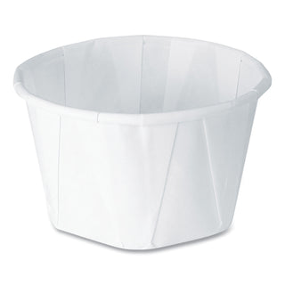 Paper Portion Cups, ProPlanet Seal, 3.25 oz, White, 250/Bag, 20 Bags/Carton