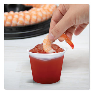 Conex Complements Portion/Medicine Cups, 5.5 oz, Translucent, 125/Bag, 20 Bags/Carton