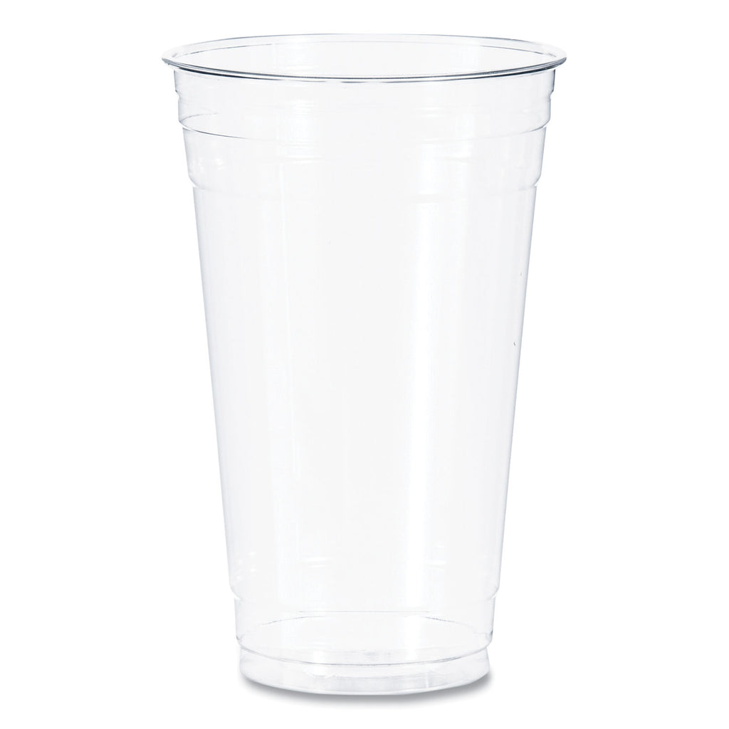 Ultra Clear PET Cold Cups, 24 oz, Clear, 50/Sleeve, 12 Sleeves/Carton - 