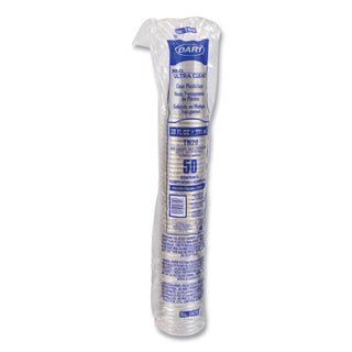 Ultra Clear PETE Cold Cups, 20 oz, Clear, 50/Sleeve, 20 Sleeves/Carton