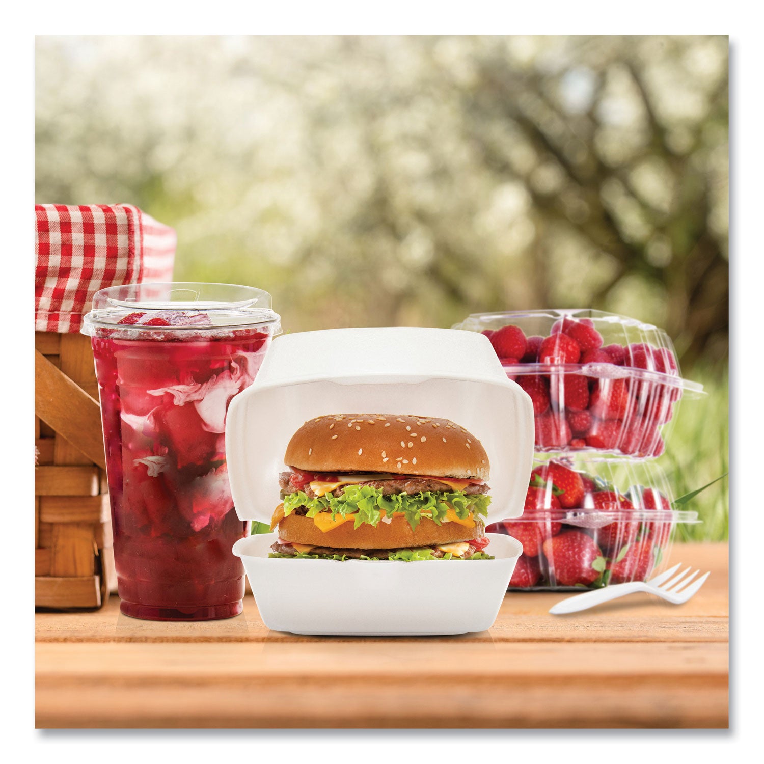 Ultra Clear Cups, 20 oz, PET, 50/Bag, 12 Bags/Carton