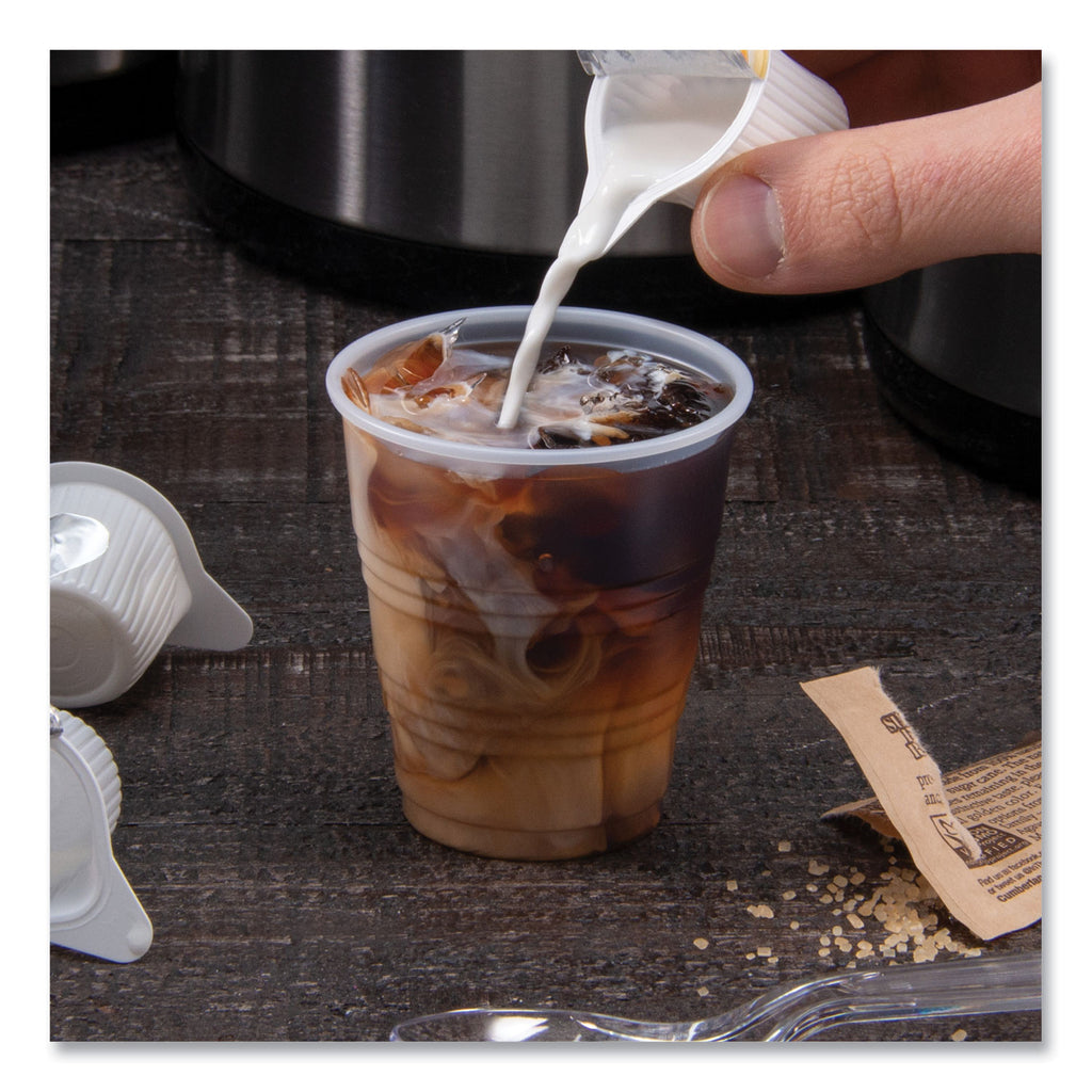 High-Impact Polystyrene Cold Cups, 5 oz, Translucent, 100/Pack