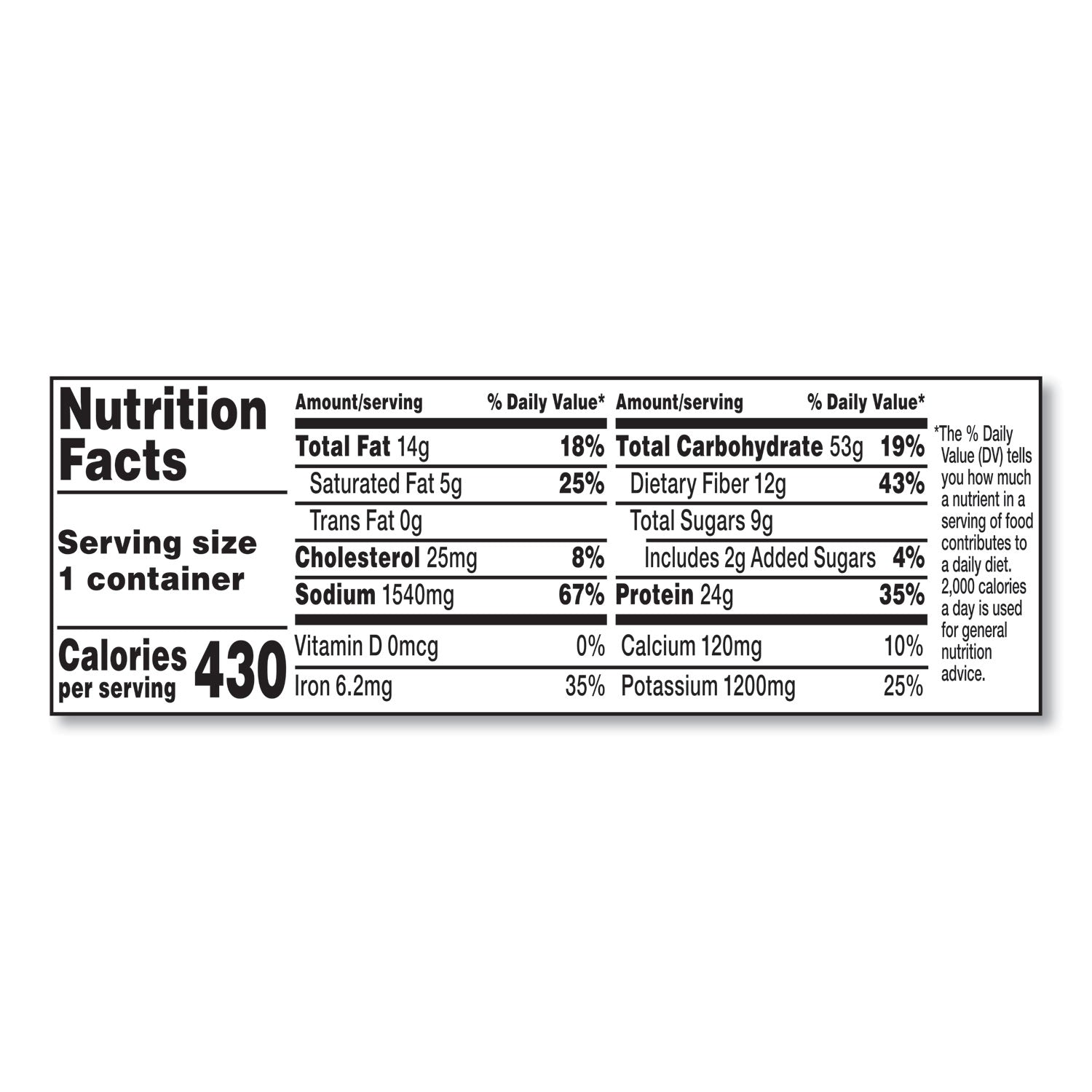 Chunky Firehouse Hot and Spicy Chili with Beans, 15.25 oz, 8/Carton, Ships in 1-3 Business Days