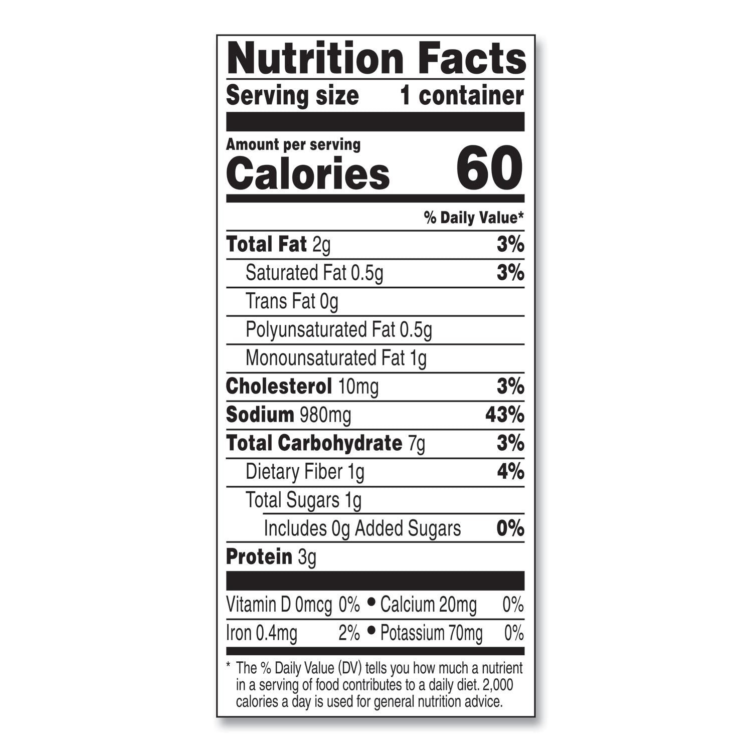 Soup On The Go Chicken with Mini Noodles, 10.75 oz Cup, 8/Carton, Ships in 1-3 Business Days