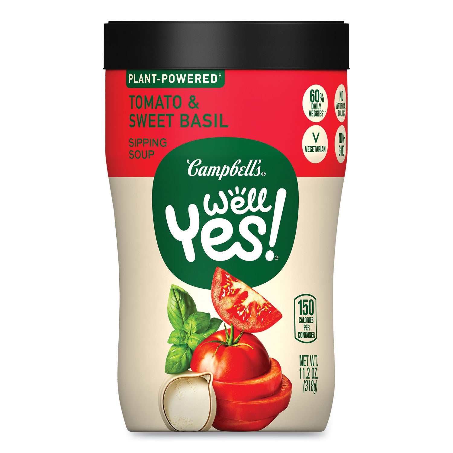 well-yes-tomato-and-sweet-basil-sipping-soup-112-oz-cup-8-carton-ships-in-1-3-business-days_grr35100015 - 1