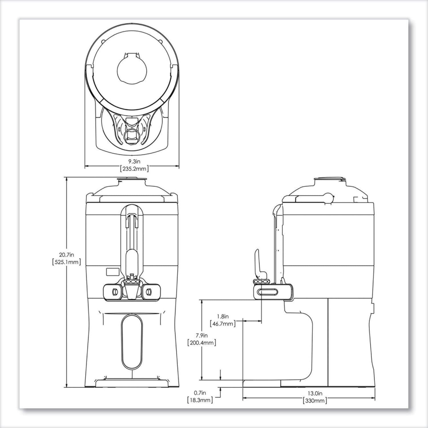 thermofresh-server-with-mechanical-sight-gauge-128-oz-silver-black-ships-in-7-10-business-days_bun440000200 - 3