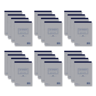 lab-and-science-carbonless-notebook-quad-rule-4-sq-in-gray-cover-100-85-x-11-sheets-24-ctships-in-4-6-business-days_roa77641cs - 1