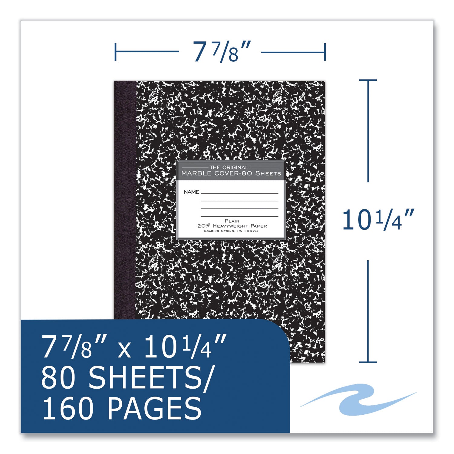 hardcover-marble-composition-book-unruled-black-marble-cover-80-1025-x-788-sheets-24-ct-ships-in-4-6-business-days_roa77479cs - 3