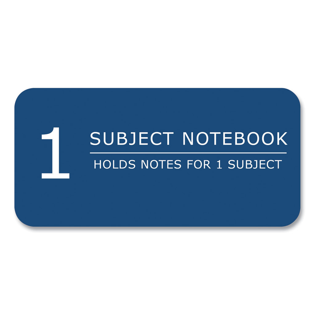 Subject Wirebound Promo Notebook, 1-Subject, Med/College Rule, Asst Cover, (70) 10.5x8 Sheets, 24/CT, Ships in 4-6 Bus Days