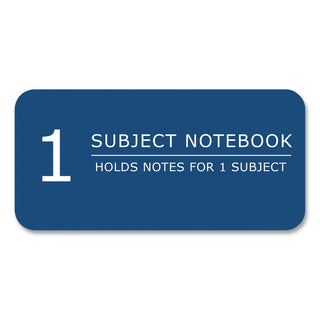 Subject Wirebound Promo Notebook, 1-Subject, Med/College Rule, Asst Cover, (70) 10.5x8 Sheets, 24/CT, Ships in 4-6 Bus Days
