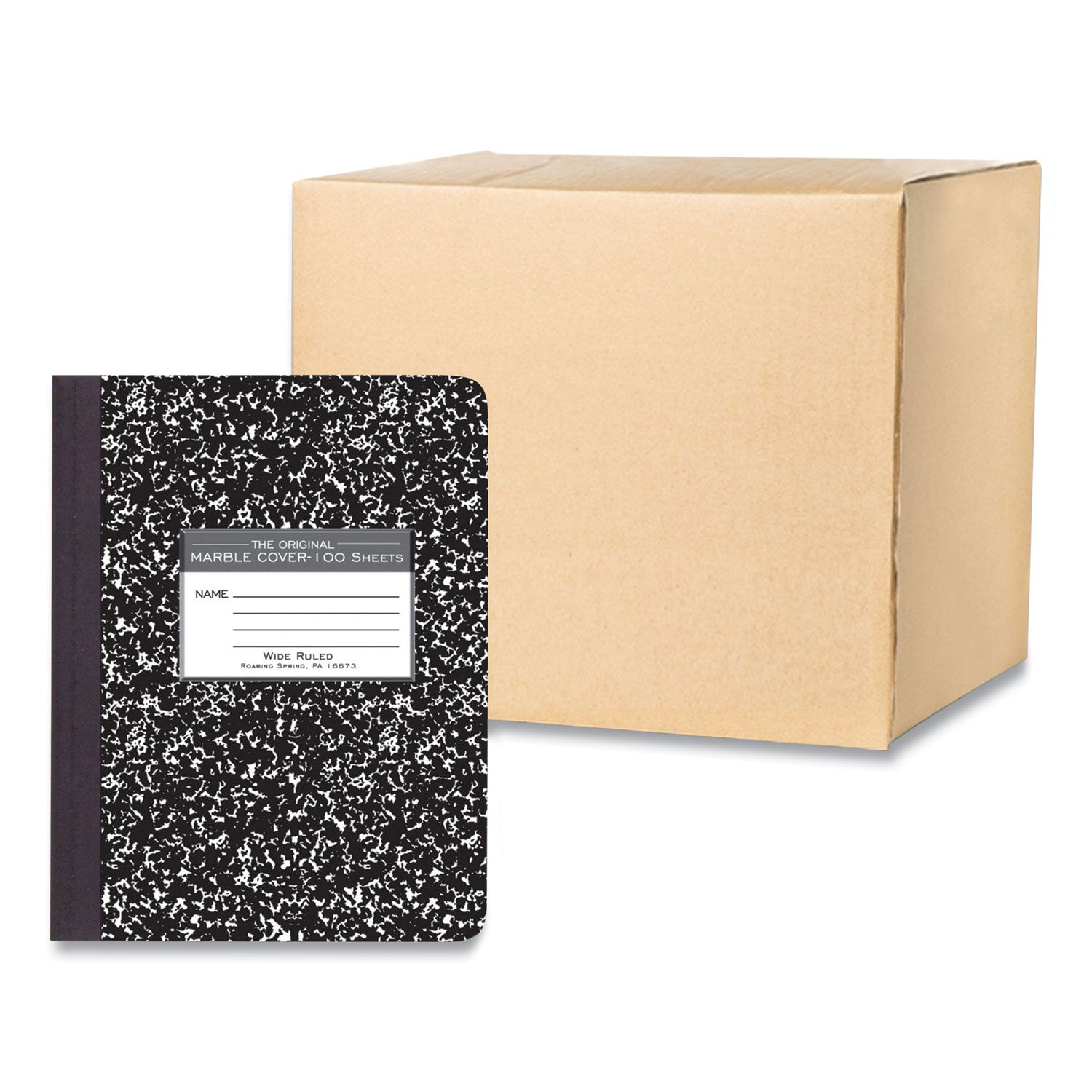 hardcover-marble-composition-book-wide-legal-rule-black-marble-cover-100-975-x-75-sheet-12-ct-ships-in-4-6-bus-days_roa77231cs - 1
