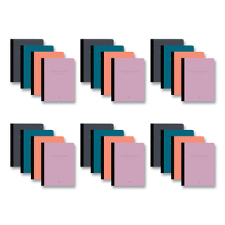 poly-flex-composition-notebook-med-college-rule-asst-cover-70-975-x-75-sheet-24-ct-ships-in-4-6-business-days_roa77294cs - 1