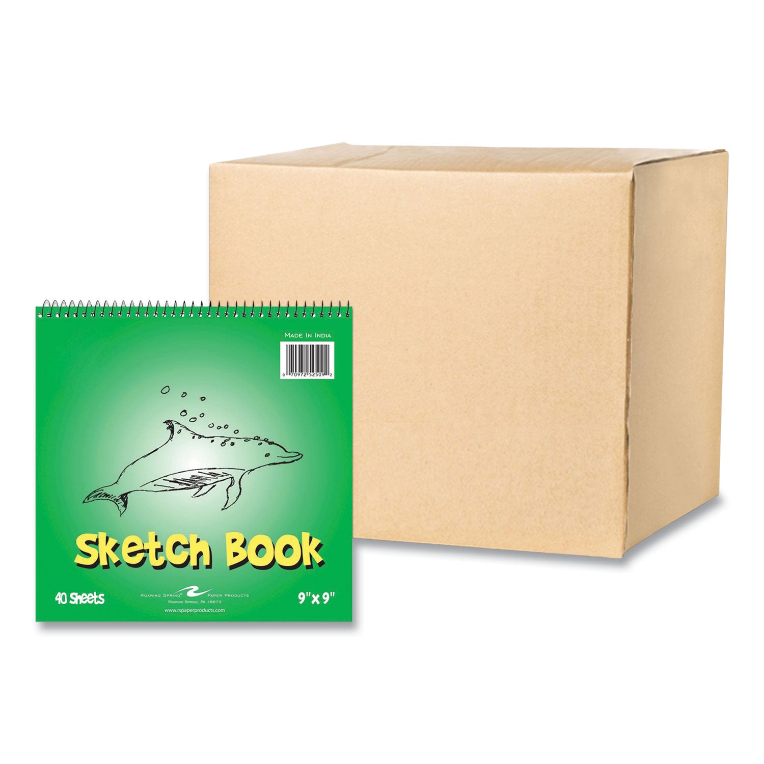 kids-sketch-notepad-green-cover-40-white-9-x-9-sheets-12-carton-ships-in-4-6-business-days_roa52509cs - 1